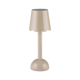 Cappuccino Scallop Rechargeable LED Lamp