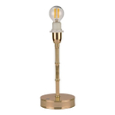 Bamboo Lamp Base Matte Gold - 10"