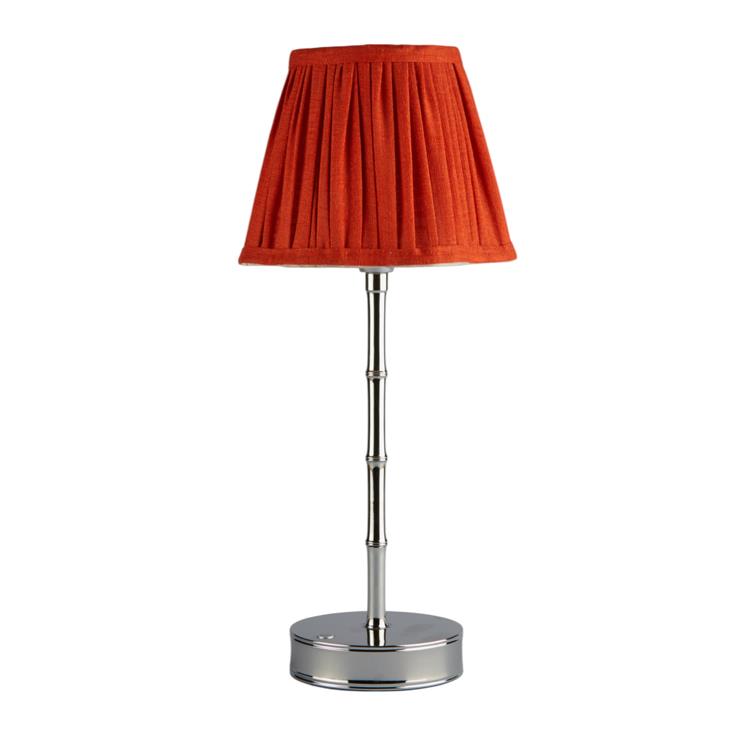 Orange Scallop Lampshade - 6"