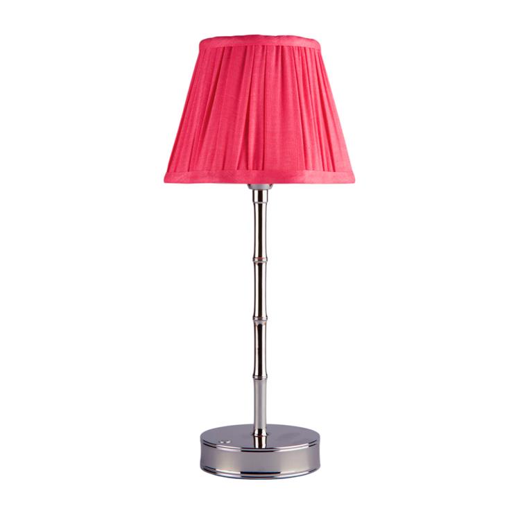 Watermelon Pink Scallop Lampshade - 6"