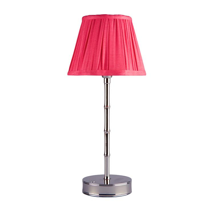 Watermelon Pink Scallop Lampshade - 6"