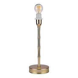 Bamboo Lamp Base Matte Gold - 12"