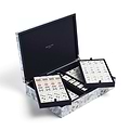 Palm Beach Blue Lacquered Mahjong Set