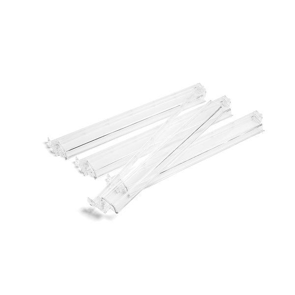 Clear Mahjong Racks - 4-Piece Set
