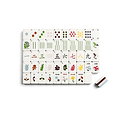 Ikat Mink Lacquered Mahjong Set