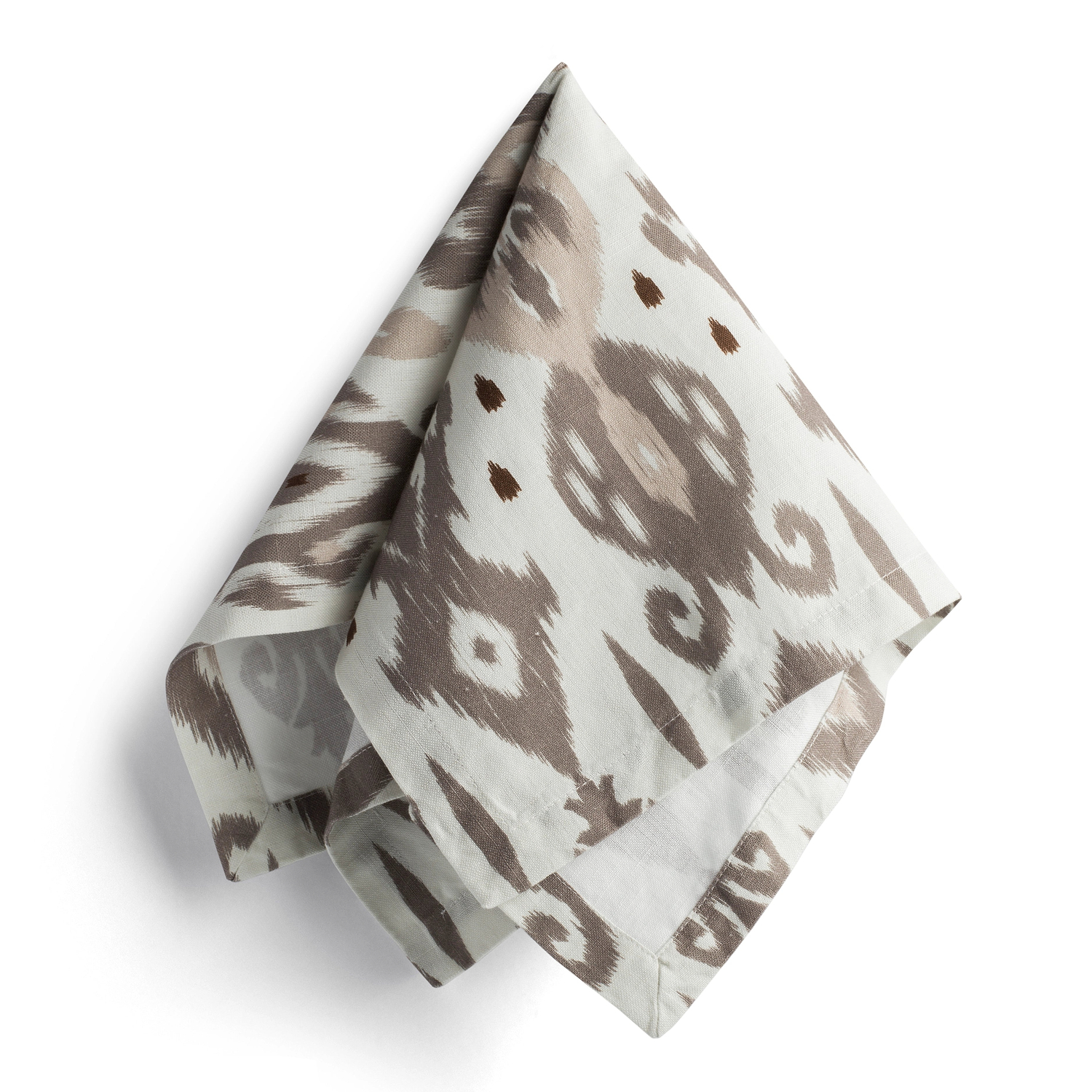 Ikat Mink Napkins - Set of 4