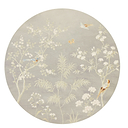 Grey Chinoiserie Placemats - Set of 4
