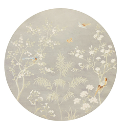 Grey Chinoiserie Placemats - Set of 4