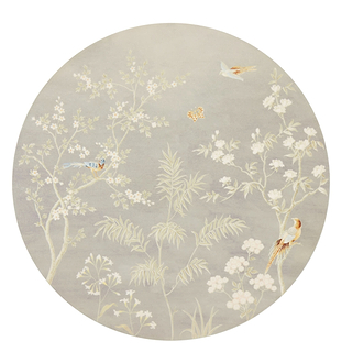 Grey Chinoiserie Placemats - Set of 4