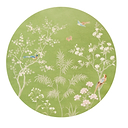 Green Chinoiserie Placemats - Set of 4