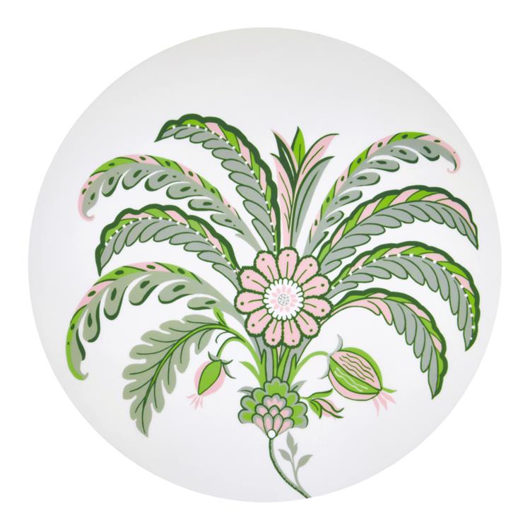 Scalloped Lacquered Placemats - 13x13