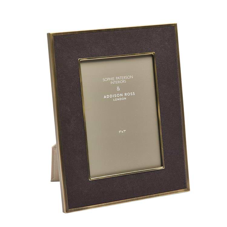 Chiffon & Gold Bamboo Enamel Photo Frame