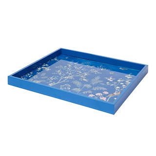 Blue Medium Chinoiserie Tray