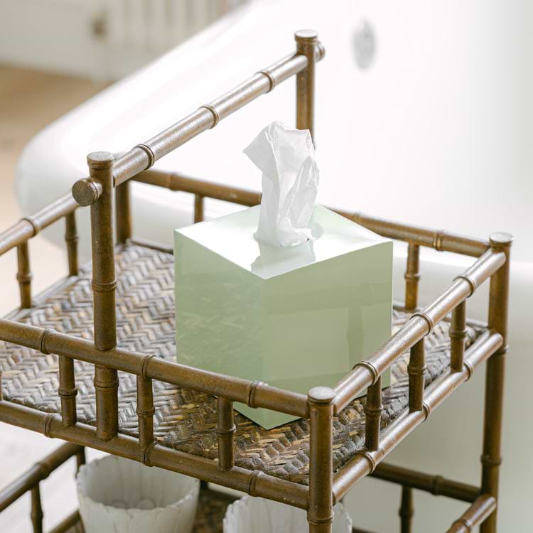 Mint  Square Tissue Box