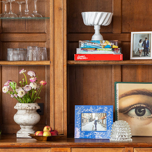 Blue Chinoiserie Frame