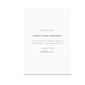 Greeting card for personalize options