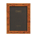 Marquetry Picture Frame: Poplar Veneer & Star Design Inlay