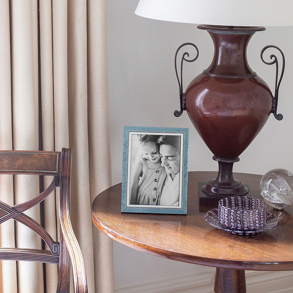 Miki Blue Marquetry Frame