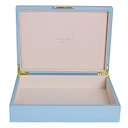 Large Pale Denim & Gold Box
