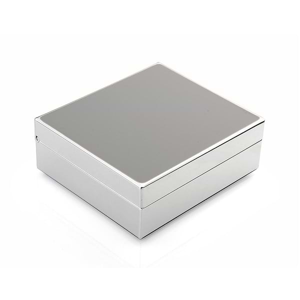 Chiffon Enamel & Silver Box