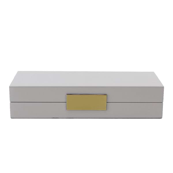 Chiffon Lacquer Box With Gold
