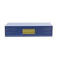 Blue Shagreen Box With Gold