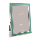 Duck Egg Enamel & Silver Frame