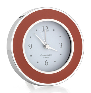 Orange & Silver Alarm Clock