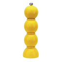 Yellow  Bobbin Salt or Pepper Mill