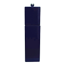 Navy Square Pillar Salt or Pepper Mill