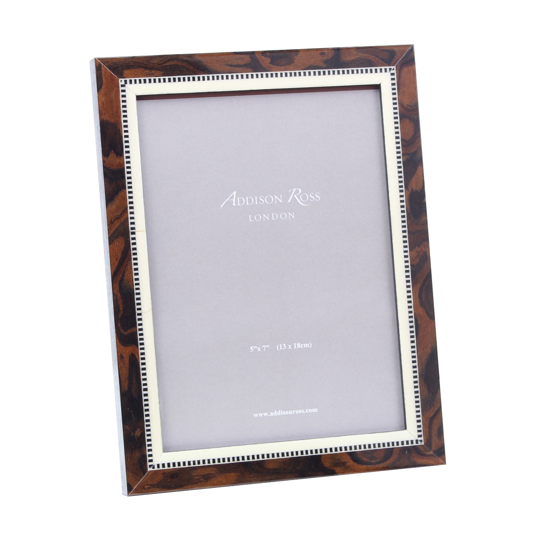 Faux Tortoiseshell & Gold Photo Frame