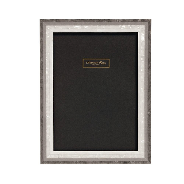 Grey Studio Mother of Pearl Marquetry Frame