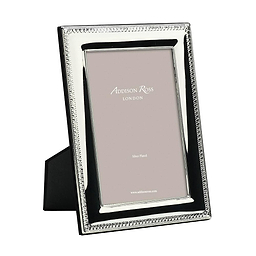 Silver Tooth Pattern Photo Frame