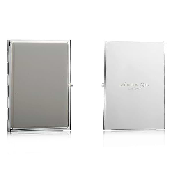 Chiffon & Silver Plate Travel Frame