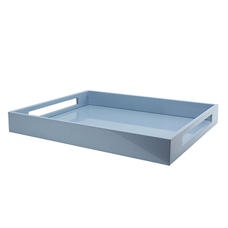 Pale Denim Blue Medium Serving Tray