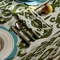 Ikat Khaki Napkins - Set of 4