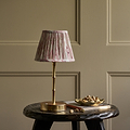 Ikat Empire Mauve & Cappuccino Lampshade - 16cm