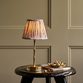 Ikat Empire Mauve & Cappuccino Lampshade - 16cm