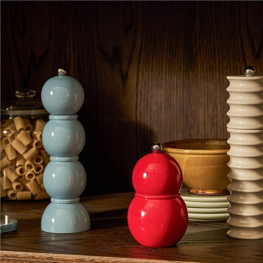 Red Chubbie Salt & Pepper Mill
