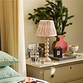 Ikat Empire Mauve & Cappuccino Lampshade - 25cm