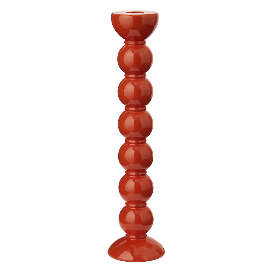 Addison Ross Extra Tall Orange Candlestick