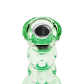 Icy Bobbin Candlestick Green 14cm