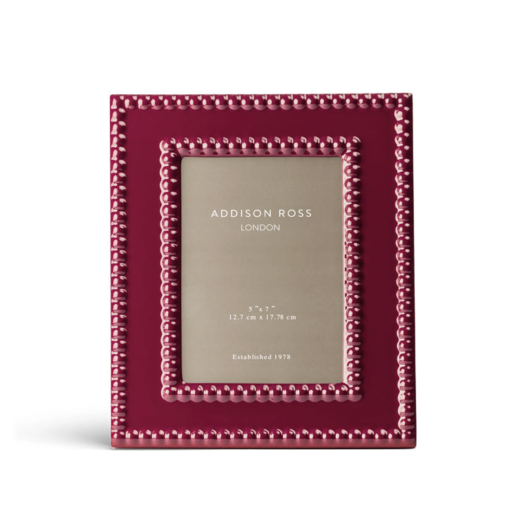 Cherry Bobbin Lacquer Photo Frame