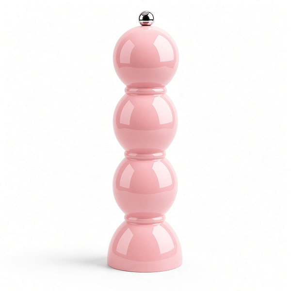 Pink Bobbin Salt or Pepper Mill