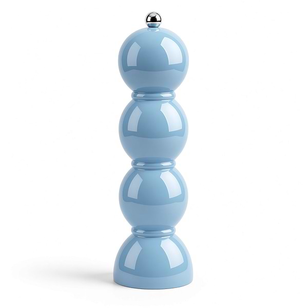 Periwinkle Bobbin Salt or Pepper Mill