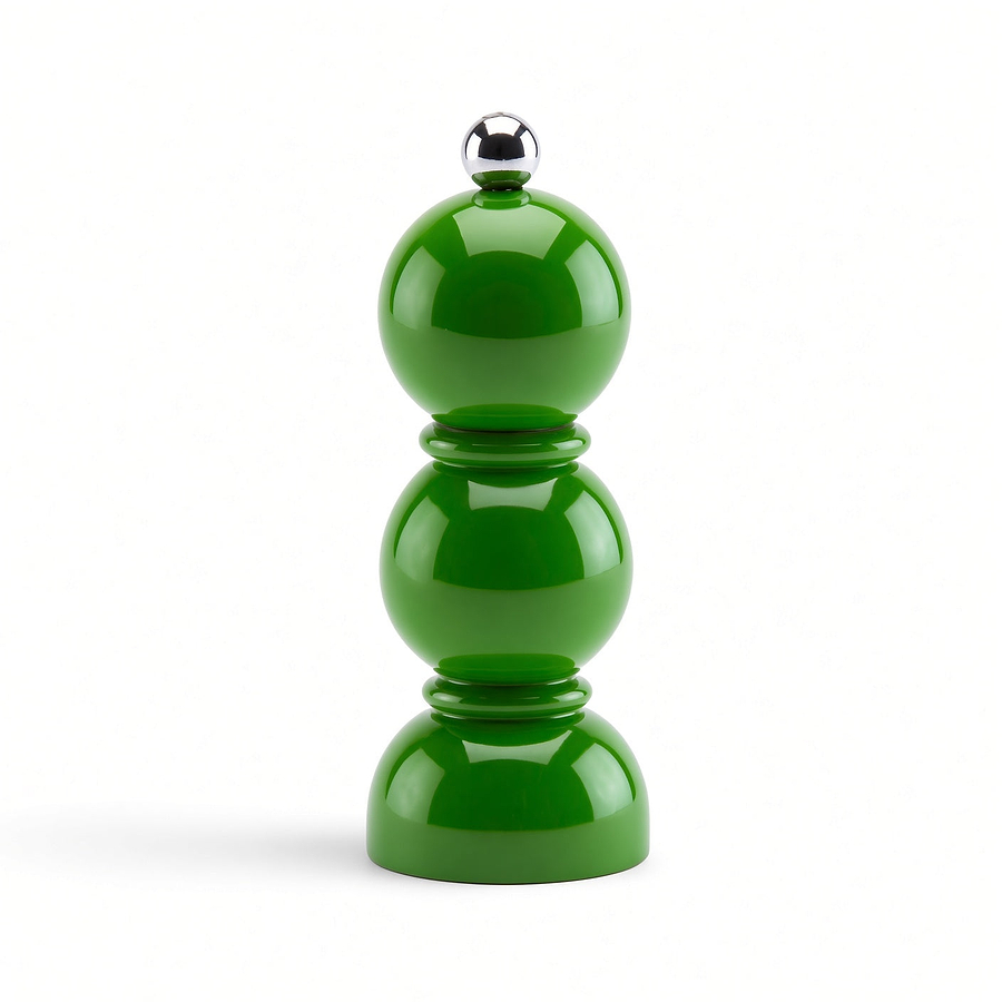 Leaf Green Mini Bob Salt or Pepper Mill