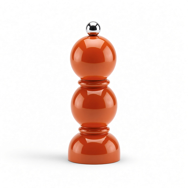 Orange Mini Bob Salt or Pepper Mill