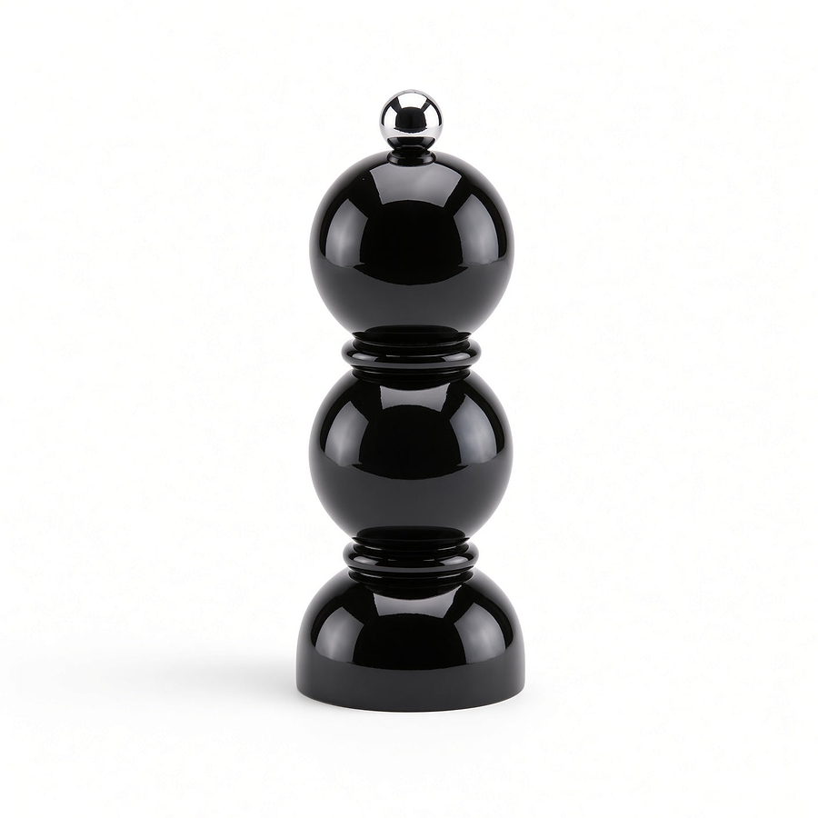 Black Mini Bob Salt or Pepper Mill