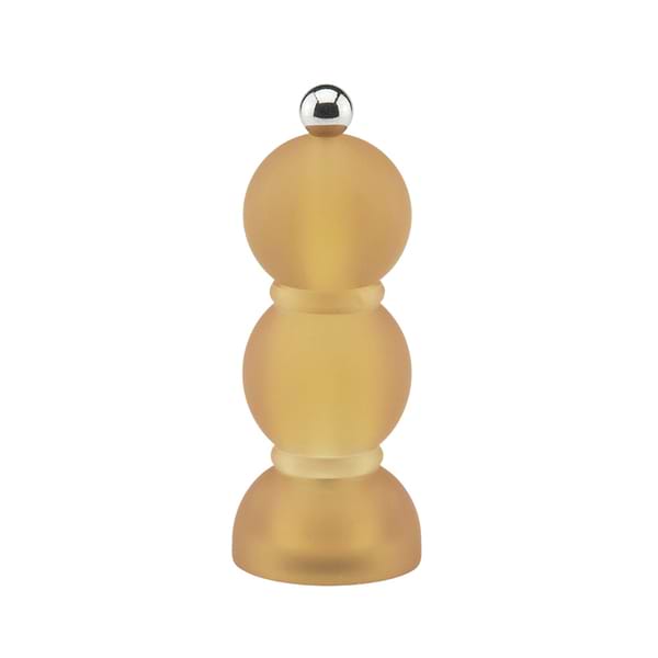 Amber Frosty Mini Bob Salt or Pepper Mill