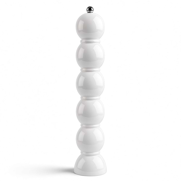 White Grande Salt & Pepper Mill